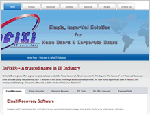 Tablet Screenshot of infixi.com
